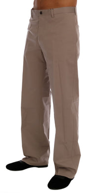 Thumbnail for Chic Beige Chinos Casual Pants