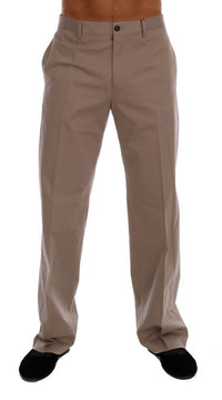 Thumbnail for Chic Beige Chinos Casual Pants