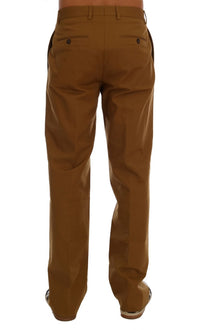 Thumbnail for Elegant Brown Formal Trousers for Men