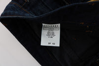 Thumbnail for Elegant Blue Regular Fit Cotton Jeans