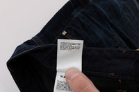 Thumbnail for Elegant Blue Regular Fit Cotton Jeans