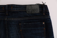 Thumbnail for Elegant Blue Regular Fit Cotton Jeans