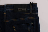 Thumbnail for Chic Flared Cotton Jeans in Blue