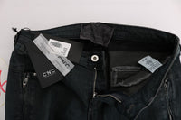 Thumbnail for Chic Superslim Gray Cotton Jeans