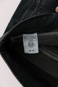 Thumbnail for Chic Superslim Gray Cotton Jeans