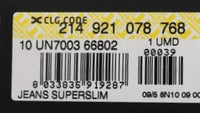 Thumbnail for Chic Superslim Gray Cotton Jeans