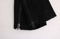 Thumbnail for Chic Black Slim Fit Trousers