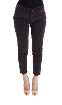 Thumbnail for Chic Brown Capri Cropped Cotton Pants