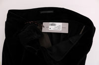 Thumbnail for Chic Black Slim Fit Cropped Pants