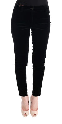 Thumbnail for Chic Black Slim Fit Cropped Pants