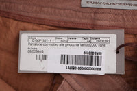 Thumbnail for Chic Brown Capri Cropped Pants for Elegant Evenings