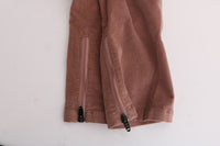 Thumbnail for Chic Brown Capri Cropped Pants for Elegant Evenings