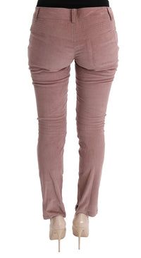 Thumbnail for Chic Pink Capri Cropped Trousers