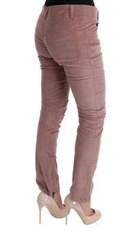 Thumbnail for Chic Pink Capri Cropped Trousers