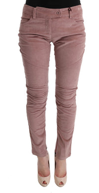 Thumbnail for Chic Pink Capri Cropped Trousers