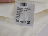 Thumbnail for Chic White Regular Fit Pants