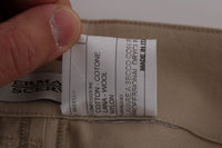 Thumbnail for Chic Beige Cropped Pants - Regular Fit Elegance