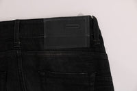 Thumbnail for Chic Slim Fit Black Cotton Jeans