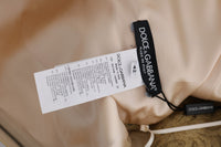 Thumbnail for Elegant Gold Floral Lace Gown Dress