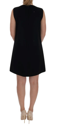 Thumbnail for Black Wool Crystal Princess Dress