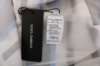 Thumbnail for Elegant Sleeveless Striped Silk Shift Dress