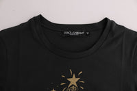 Thumbnail for Elegant Gray Cotton Tee with Exclusive Print