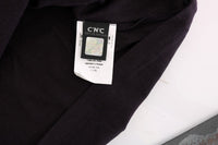 Thumbnail for Elegant Purple V-Neck Blouse Tee