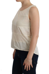 Thumbnail for Beige Sleeveless Modal Top - Elevated Basics