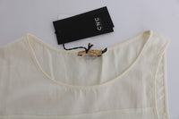 Thumbnail for Beige Sleeveless Modal Top - Elevated Basics