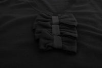 Thumbnail for Elegant Black Wool Shift Dress