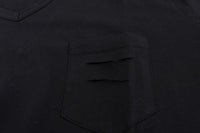Thumbnail for Chic Blue V-Neck Cotton Tee