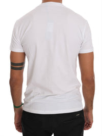 Thumbnail for Elegant White Crew-Neck Cotton T-Shirt