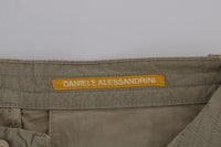Thumbnail for Beige Slim Fit Chinos for Sophisticated Style