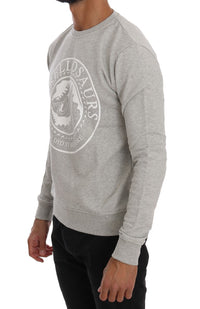 Thumbnail for Chic Morellosaurs Crewneck Cotton Sweater