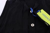 Thumbnail for Chic Sleeveless Black Shirt Blouse