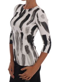 Thumbnail for Elegant Striped Stretch Blouse