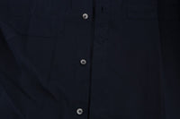 Thumbnail for Elegant Blue Cotton Casual Shirt