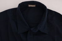 Thumbnail for Elegant Blue Cotton Casual Shirt