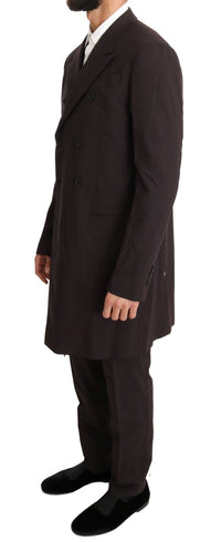 Thumbnail for Elegant Bordeaux Double Breasted Suit