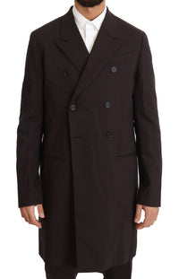 Thumbnail for Elegant Bordeaux Double Breasted Suit