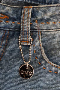 Thumbnail for Chic Classic Fit Straight Blue Jeans