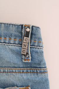 Thumbnail for Chic Classic Fit Straight Blue Jeans