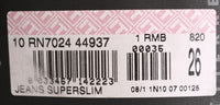 Thumbnail for Sophisticated Gray Super Slim Jeans