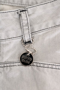 Thumbnail for Sophisticated Gray Super Slim Jeans