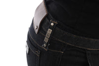 Thumbnail for Svelte Dark Blue Cotton Slim Jeans