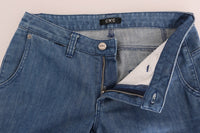Thumbnail for Super Slim Blue Wash Cotton Jeans