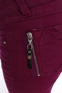 Thumbnail for Elegant Purple Super Slim Jeans
