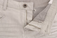 Thumbnail for Chic White Slim-Fit Stretch Jeans