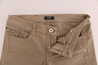 Thumbnail for Beige Super Slim Fit Denim Delight