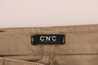 Thumbnail for Beige Super Slim Fit Denim Delight